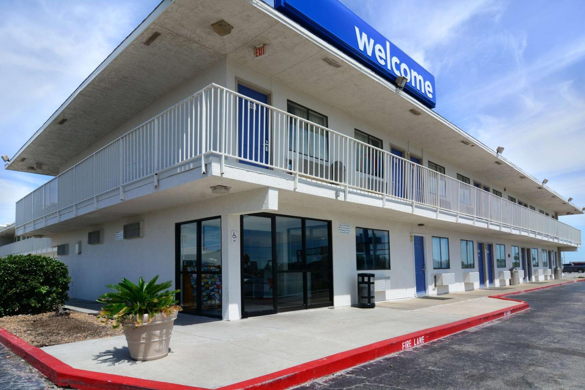 Motel 6-Galveston, Tx Exteriör bild