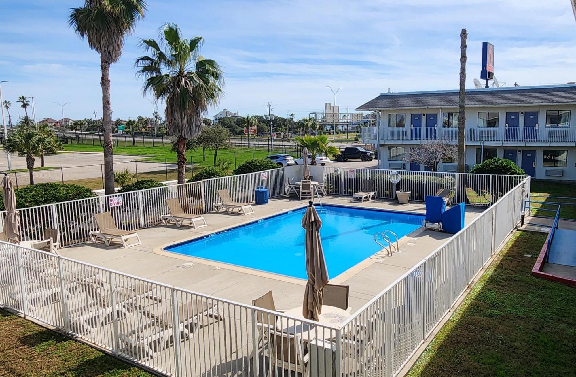 Motel 6-Galveston, Tx Exteriör bild