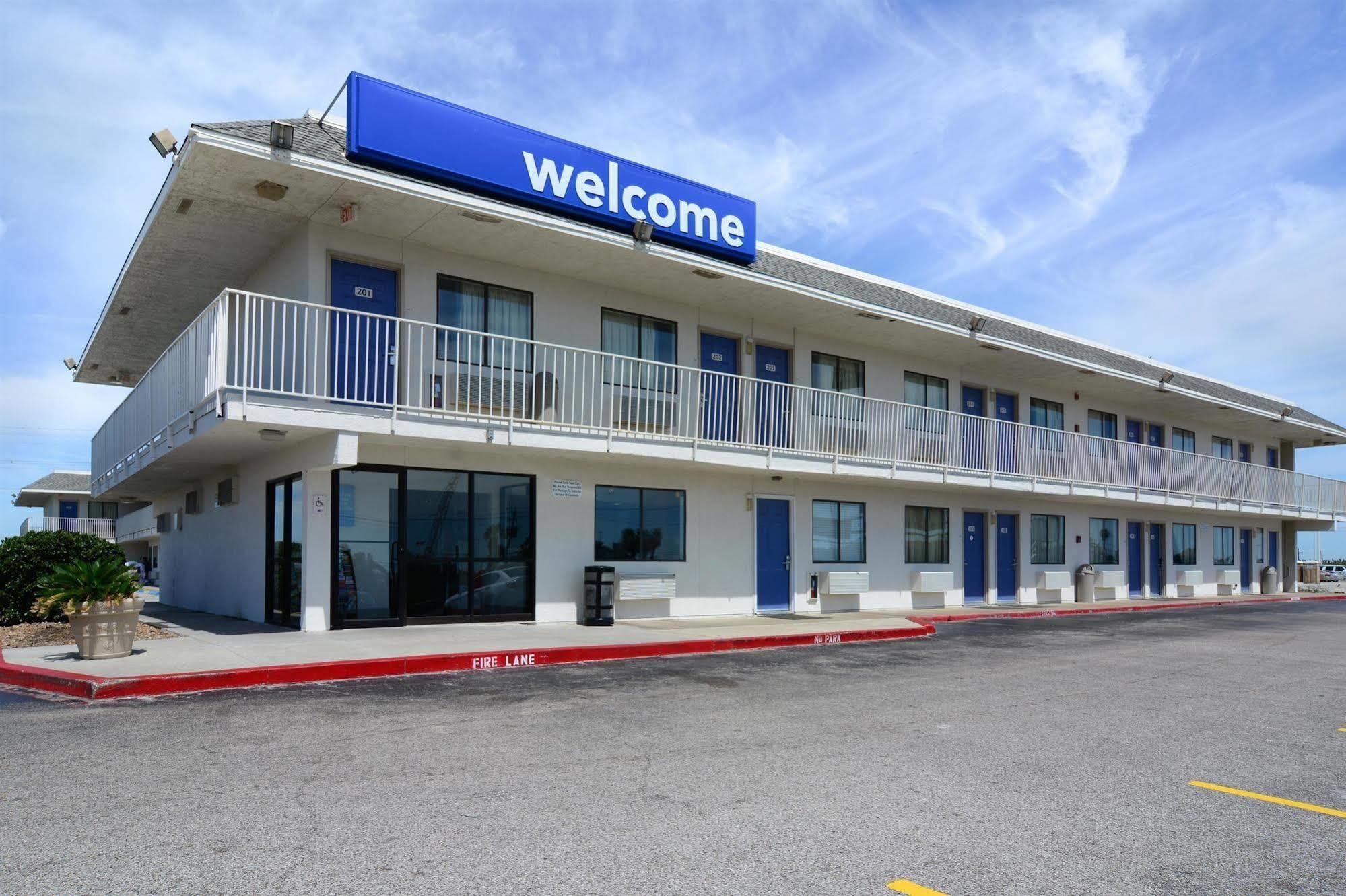 Motel 6-Galveston, Tx Exteriör bild